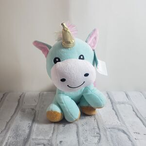 NWT Soft Unicorn Rainbow Plush
